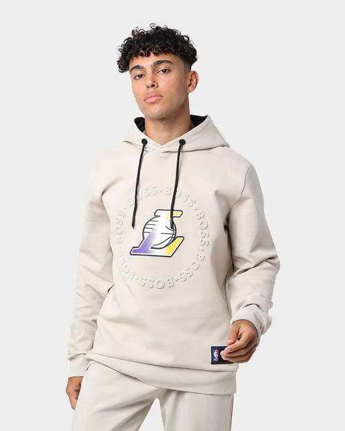 Hugo Boss Hugo Boss X NBA  Basic Los Angeles Lakers Hoodie Light Beige