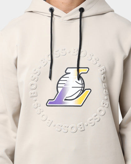 Hugo Boss Hugo Boss X NBA  Basic Los Angeles Lakers Hoodie Light Beige