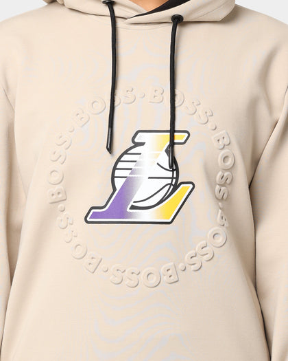 Hugo Boss Hugo Boss X NBA  Basic Los Angeles Lakers Hoodie Light Beige