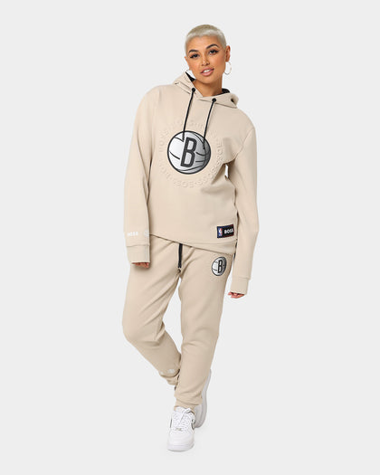 Hugo Boss Hugo Boss X NBA Basic Brooklyn Nets Hoodie Light Beige