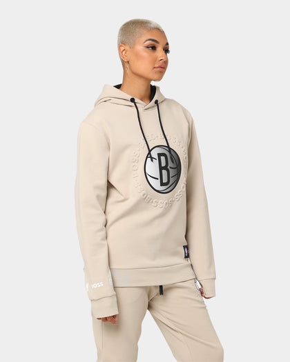 Hugo Boss Hugo Boss X NBA Basic Brooklyn Nets Hoodie Light Beige