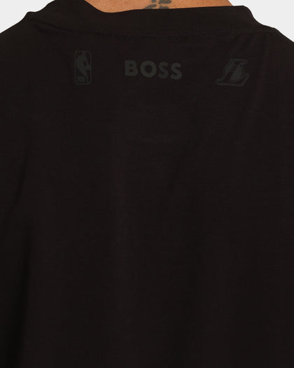 Hugo Boss Hugo Boss X NBA Basic Los Angeles Lakers Short Sleeve T-Shirt Black