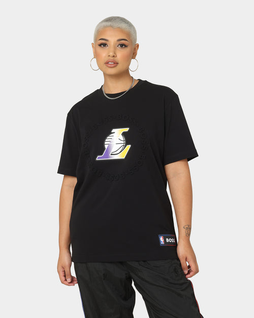 Hugo Boss Hugo Boss X NBA Basic Los Angeles Lakers Short Sleeve T-Shirt Black