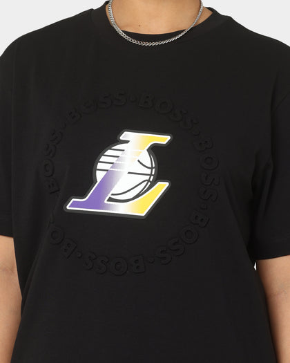 Hugo Boss Hugo Boss X NBA Basic Los Angeles Lakers Short Sleeve T-Shirt Black