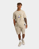 Hugo Boss X NBA Basic Los Angeles Lakers Short Sleeve T-Shirt Light Beige