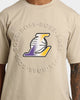 Hugo Boss X NBA Basic Los Angeles Lakers Short Sleeve T-Shirt Light Beige