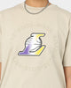 Hugo Boss X NBA Basic Los Angeles Lakers Short Sleeve T-Shirt Light Beige