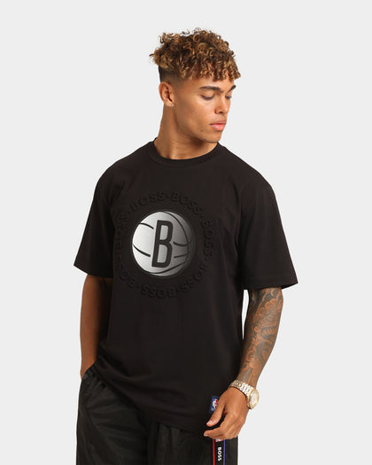 Hugo Boss Hugo Boss X NBA Basic Brooklyn Nets Short Sleeve T-Shirt Black