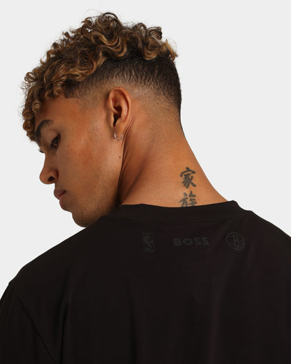 Hugo Boss Hugo Boss X NBA Basic Brooklyn Nets Short Sleeve T-Shirt Black