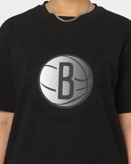 Hugo Boss Hugo Boss X NBA Basic Brooklyn Nets Short Sleeve T-Shirt Black