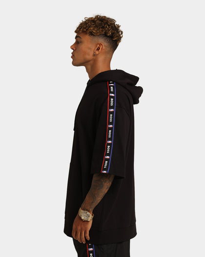 Hugo Boss Hugo Boss X NBA Modern Short Sleeve Hoodie Black