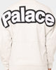Palace Word Crewneck Grey Marle