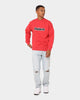 Palace Word Crewneck Red