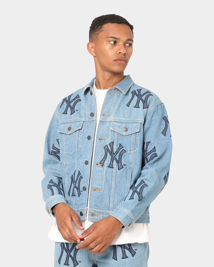 Supreme Supreme X New York Denim Trucker Jacket Washed Blue