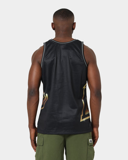 Mitchell & Ness Los Angeles Lakers Big Face 4.0 Swingman Jersey Black