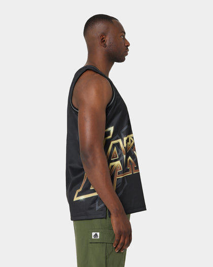 Mitchell & Ness Los Angeles Lakers Big Face 4.0 Swingman Jersey Black