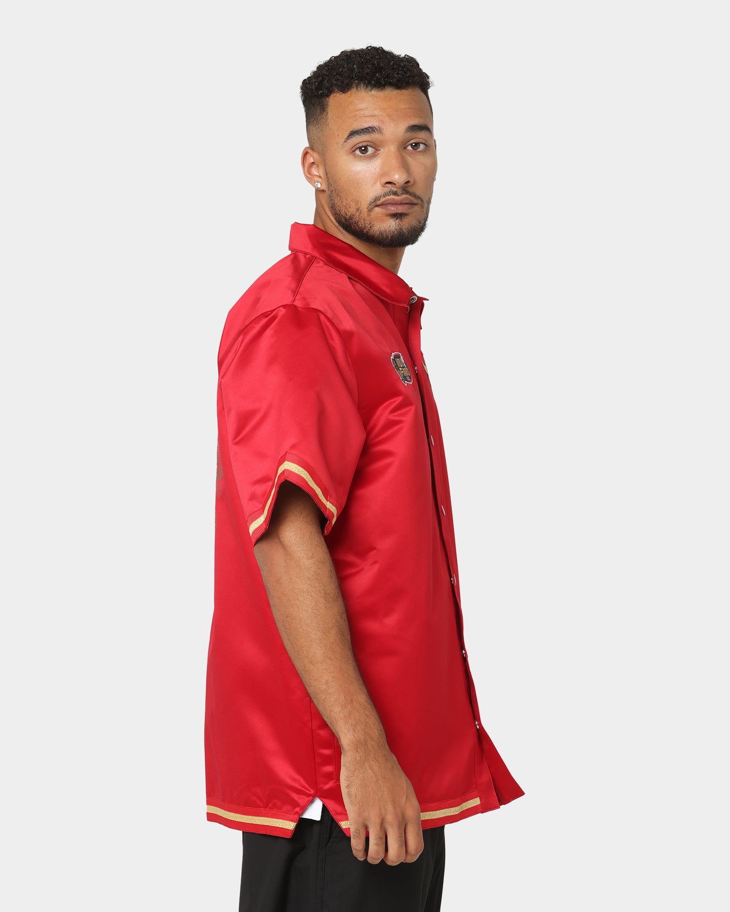 Mitchell & Ness Chicago Bulls CNY 4.0 Shooting Shirt Red | Culture