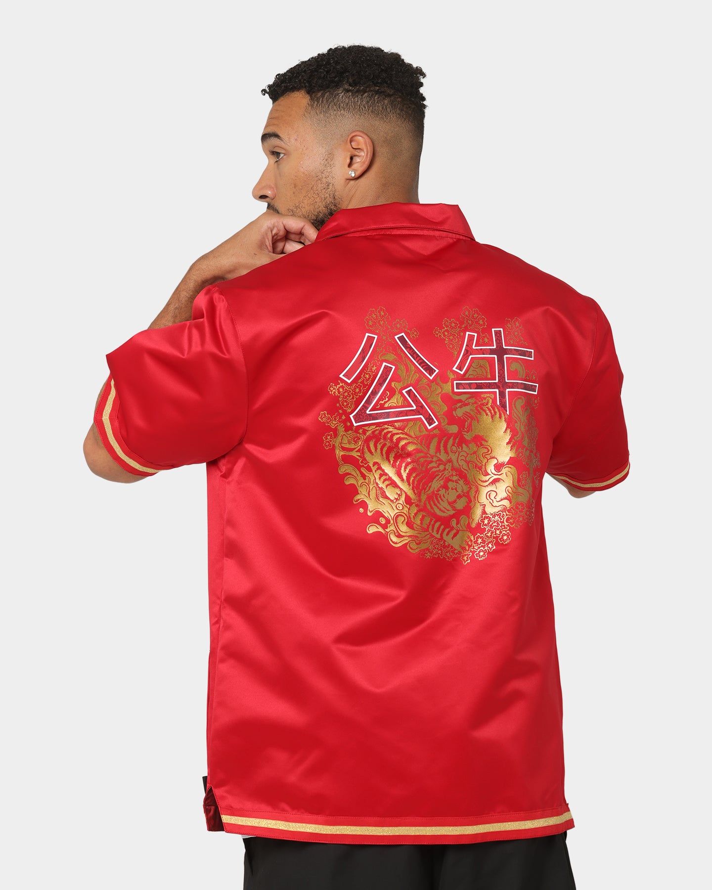 Mitchell & Ness Chicago Bulls CNY 4.0 Shooting Shirt Red | Culture