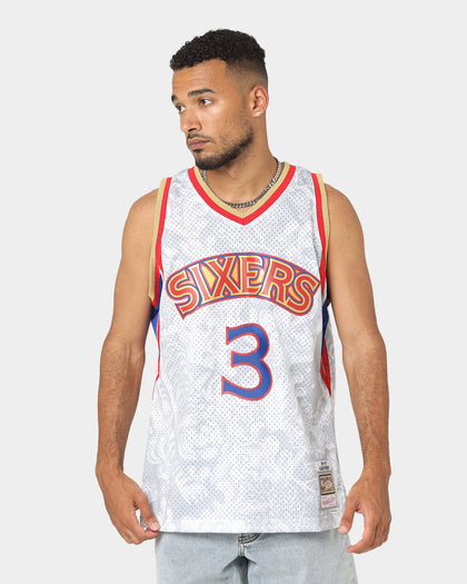 Mitchell & Ness Philadelphia 76ers Allen Iverson #3 CNY 4.0 Swingman Jersey White
