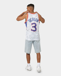 Mitchell & Ness Philadelphia 76ers Allen Iverson #3 CNY 4.0 Swingman Jersey White