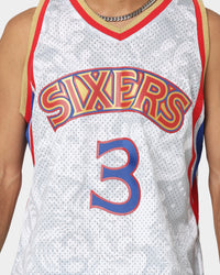 Mitchell & Ness Philadelphia 76ers Allen Iverson #3 CNY 4.0 Swingman Jersey White