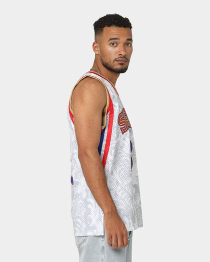 Mitchell & Ness Philadelphia 76ers Allen Iverson #3 CNY 4.0 Swingman Jersey White