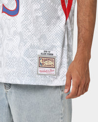 Mitchell & Ness Philadelphia 76ers Allen Iverson #3 CNY 4.0 Swingman Jersey White