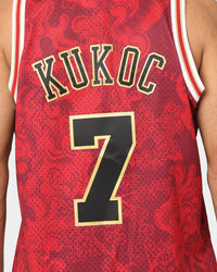 Mitchell & Ness Chicago Bulls Chinese New Year 4.0 Swingman Jersey Red