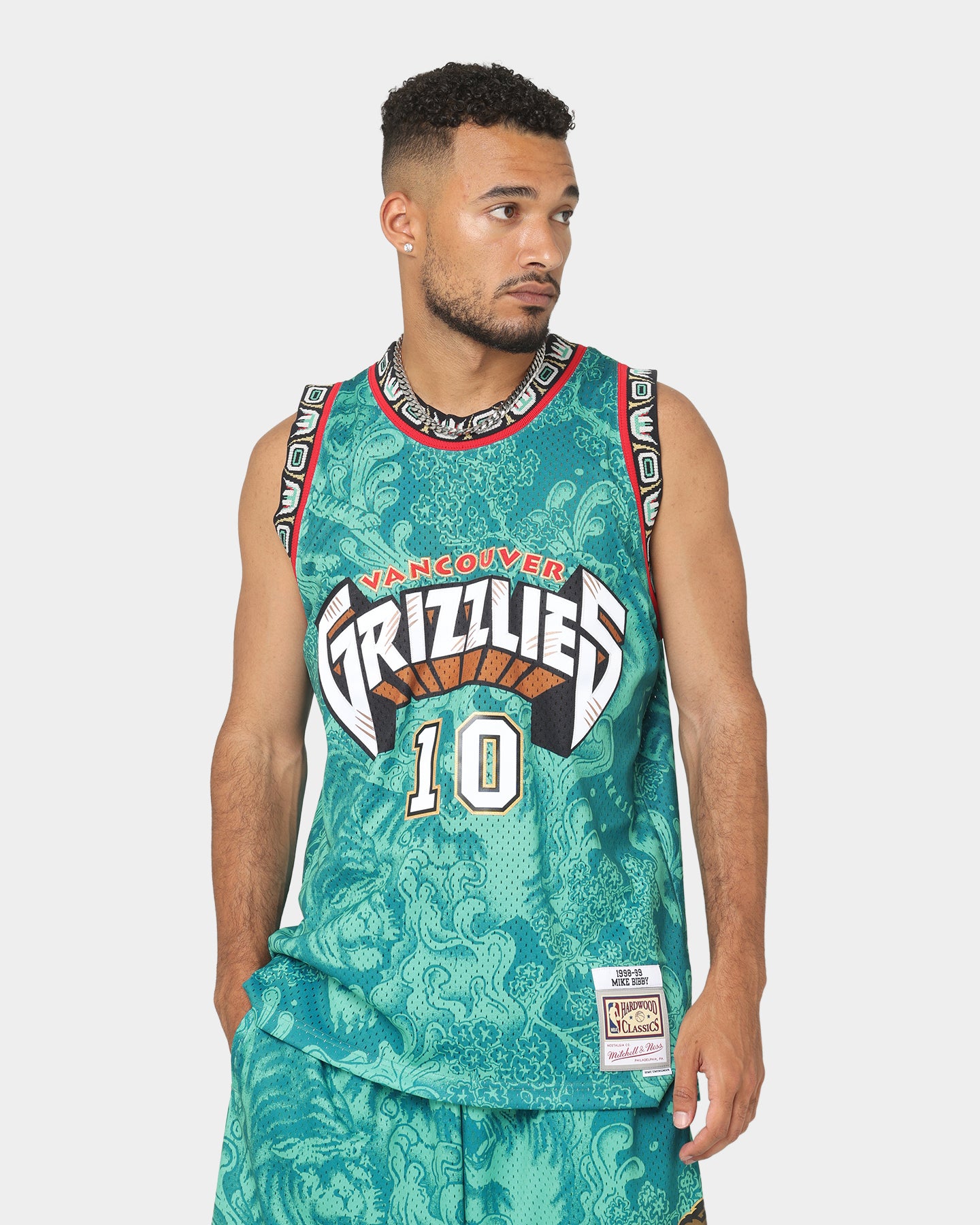 Mitchell & Ness Memphis Grizzlies Mike Bibby #10 CNY 4.0 Swingman