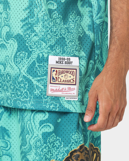 Mitchell & Ness Memphis Grizzlies Mike Bibby #10 CNY 4.0 Swingman Jersey Teal