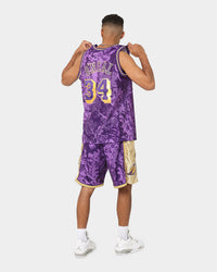 Mitchell & Ness Los Angeles Lakers Shaquille O'Neal #34 CNY 4.0 Swingman Jersey Dark Purple