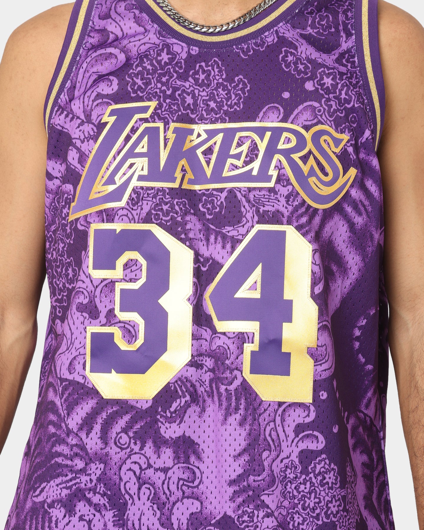 Mitchell & Ness Los Angeles Lakers Shaquille O'Neal #34 CNY 4.0