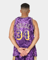 Mitchell & Ness Los Angeles Lakers Shaquille O'Neal #34 CNY 4.0 Swingman Jersey Dark Purple