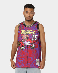 Mitchell & Ness Toronto Raptors Vince Carter #15 CNY 4.0 Swingman Jersey Dark Purple