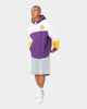 Mitchell & Ness Los Angeles Lakers Fusion Fleece 2.0 Hoodie Purple
