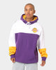 Mitchell & Ness Los Angeles Lakers Fusion Fleece 2.0 Hoodie Purple
