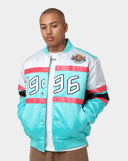 Mitchell & Ness All Star Game Heavy Satin Jacket Teal