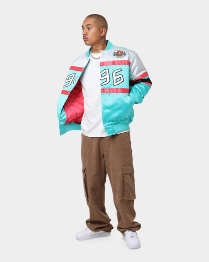 Mitchell & Ness All Star Game Heavy Satin Jacket Teal