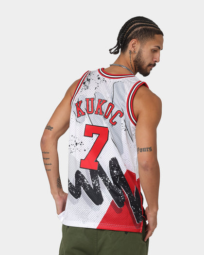 Mitchell & Ness Chicago Bulls Toni Kukoč Hyper Hoop Swingman Jersey White