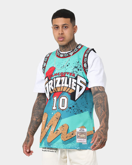 Mitchell & Ness Vancouver Grizzlies Mike Bibby Hyper Hoop Swingman Jersey Teal