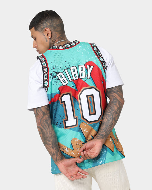 Mitchell & Ness Vancouver Grizzlies Mike Bibby Hyper Hoop Swingman Jersey Teal