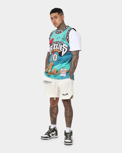 Mitchell & Ness Vancouver Grizzlies Mike Bibby Hyper Hoop Swingman Jersey Teal