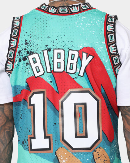 Mitchell & Ness Vancouver Grizzlies Mike Bibby Hyper Hoop Swingman Jersey Teal