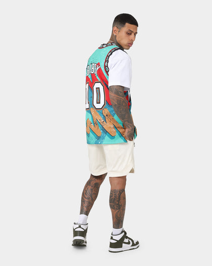 Mitchell & Ness Vancouver Grizzlies Mike Bibby Hyper Hoop Swingman Jersey Teal