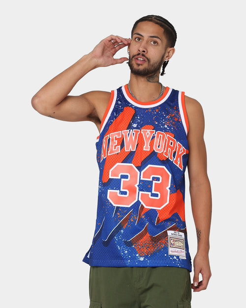 Mitchell & Ness New York Knicks Patrick Ewing Hyper Hoop Swingman Jersey Blue