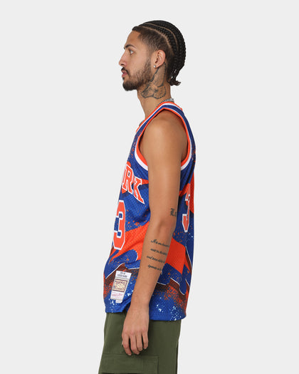 Mitchell & Ness New York Knicks Patrick Ewing Hyper Hoop Swingman Jersey Blue