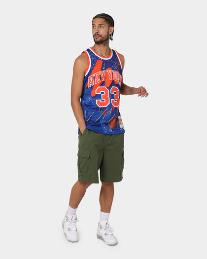 Mitchell & Ness New York Knicks Patrick Ewing Hyper Hoop Swingman Jersey Blue