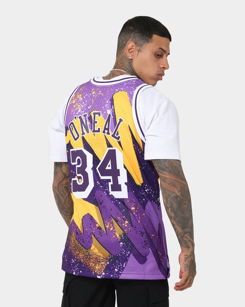 Mitchell & Ness Los Angeles Lakers Shaquille O'Neal Hyper Hoop Swingman Jersey Purple