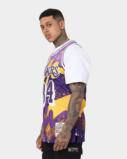 Mitchell & Ness Los Angeles Lakers Shaquille O'Neal Hyper Hoop Swingman Jersey Purple