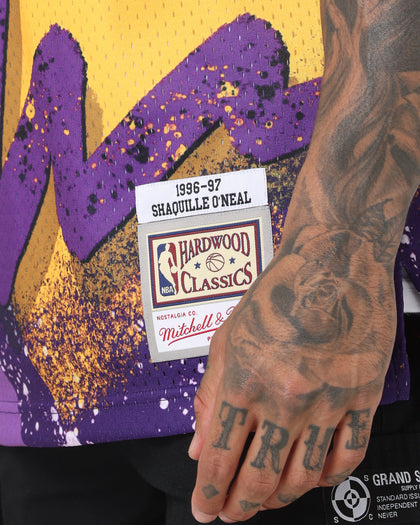 Mitchell & Ness Los Angeles Lakers Shaquille O'Neal Hyper Hoop Swingman Jersey Purple